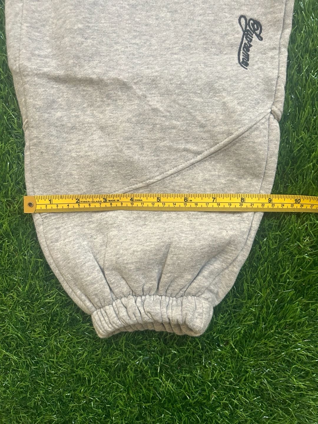 Supreme Nike Zip Up Hoodie And Sweatpants Set Grey 9