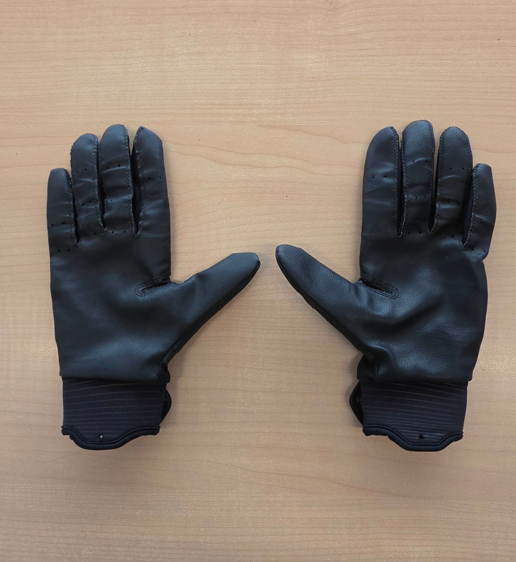 Nike Batting Gloves Size Youth Small Black Football Baseball 2