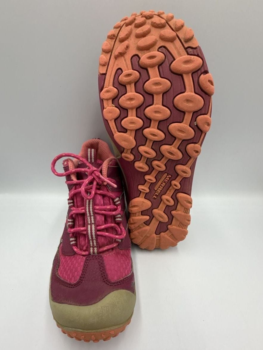 Merrell Hiking Boots Pink Waterproof Kids Shoes
Size 2M
#897 8