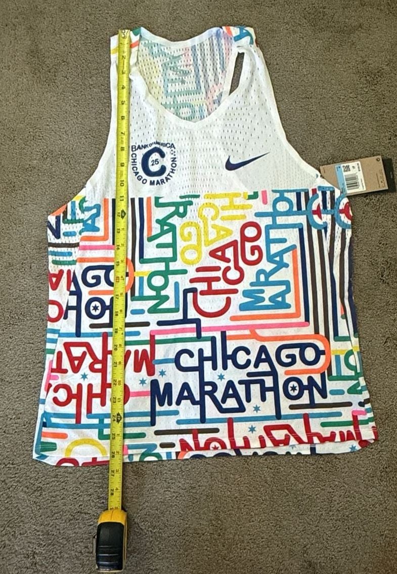 Nike Chicago Marathon 2025 Aeroswift Dri-FIT ADV Singlet HQ4277-100 Men's Medium NWT  11