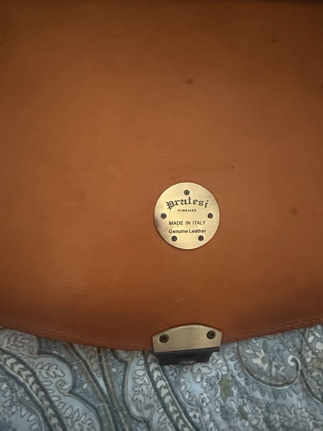 Pratesi Firenze Leather Brown Satchel 7