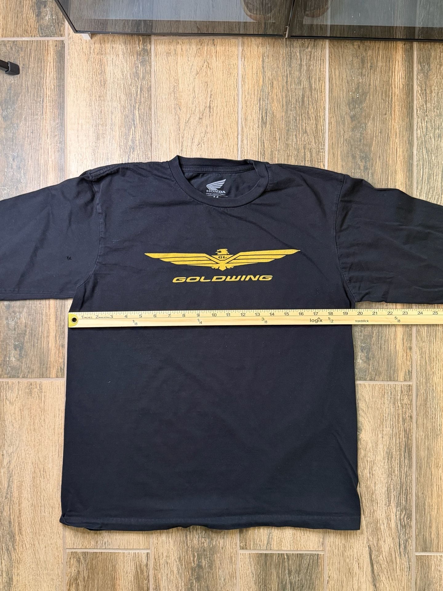 Honda Goldwing Official Licensed Product Long Sleeve T-Shirt Size M Black 4