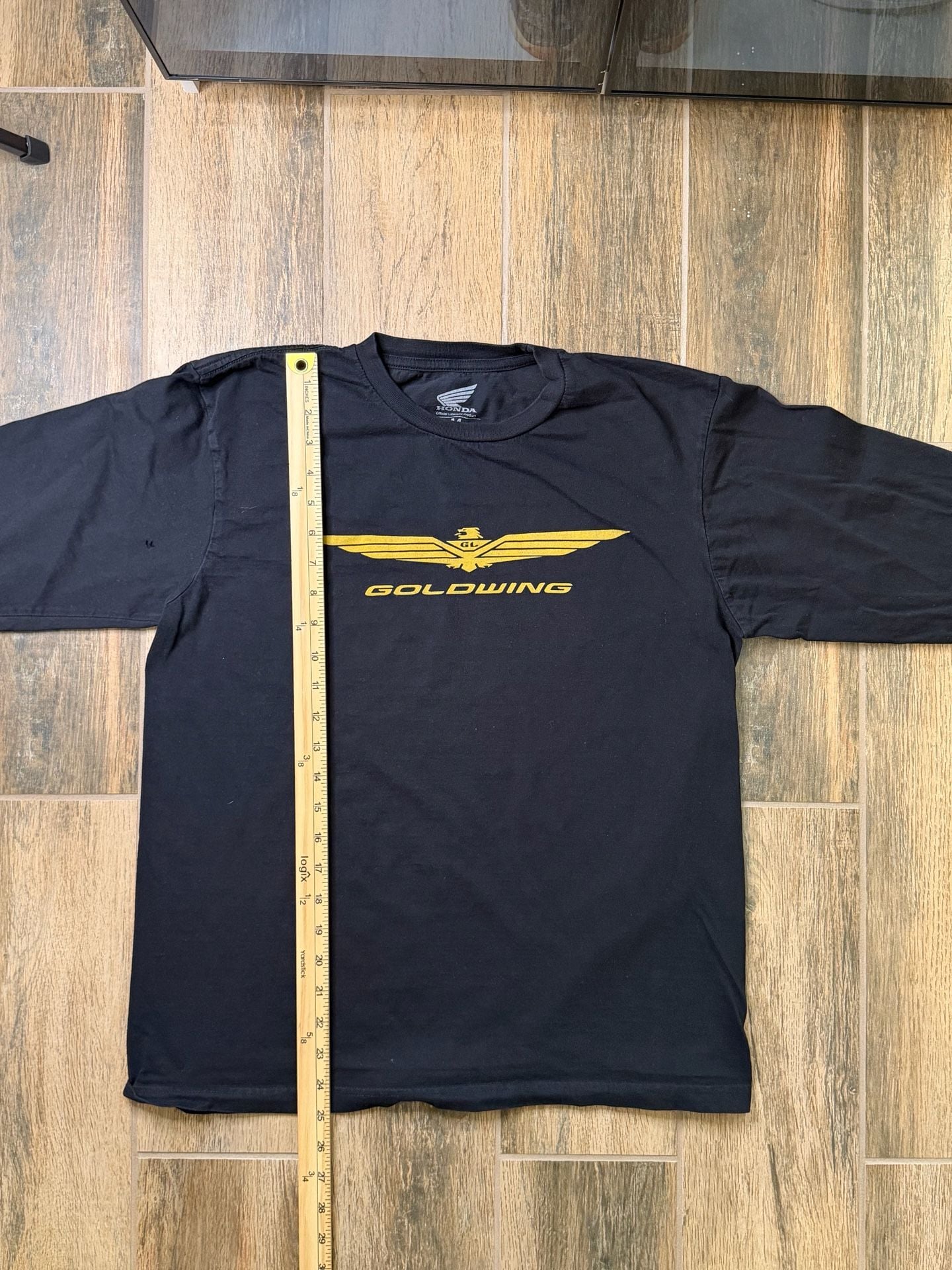 Honda Goldwing Official Licensed Product Long Sleeve T-Shirt Size M Black 5