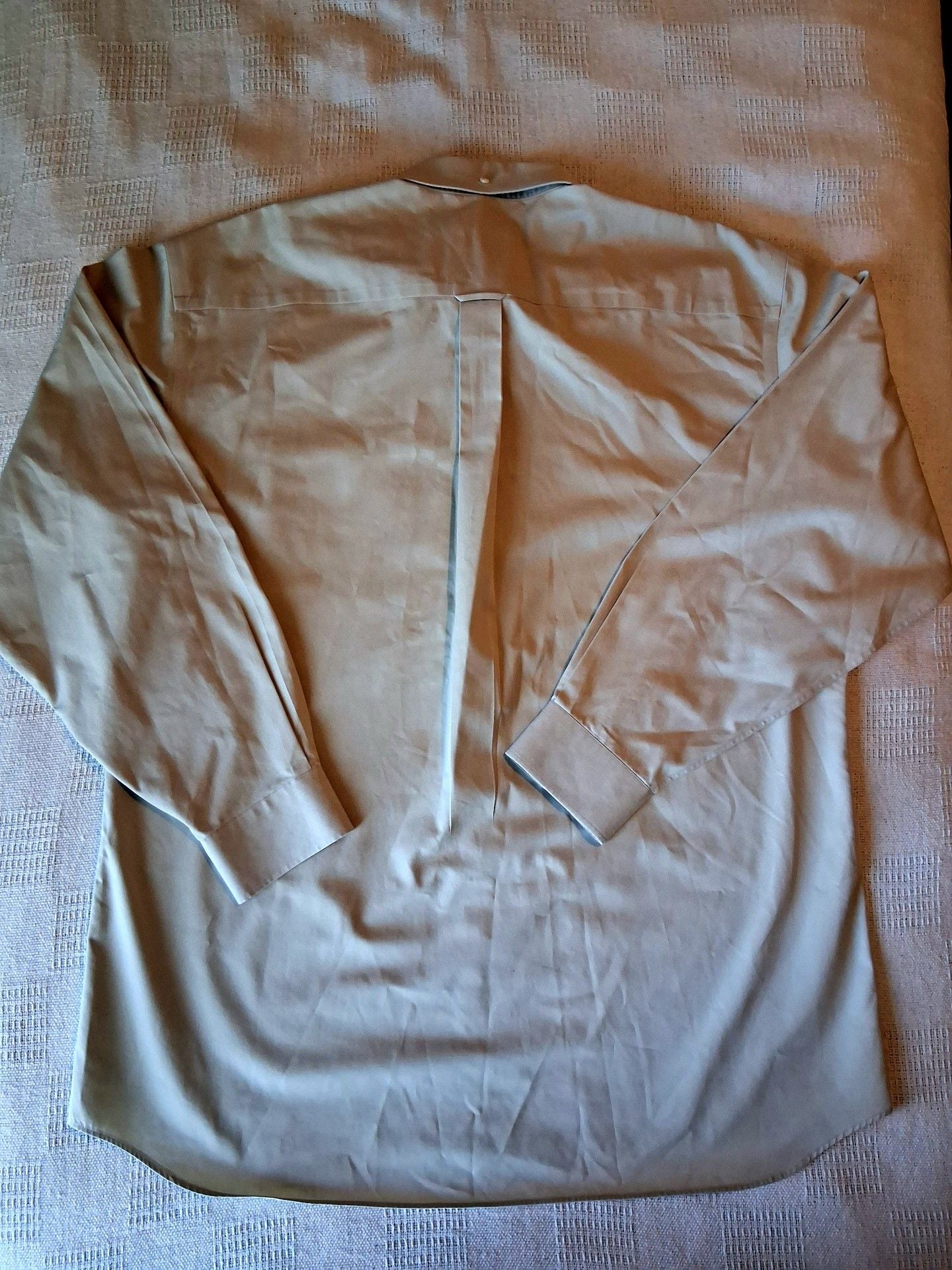 Nordstrom Button Down Shirt Size XLL Tan Long Sleeve 8