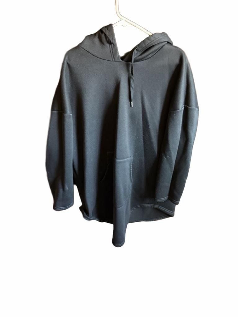 Black Oversized Hoodie Sweatshirt 2