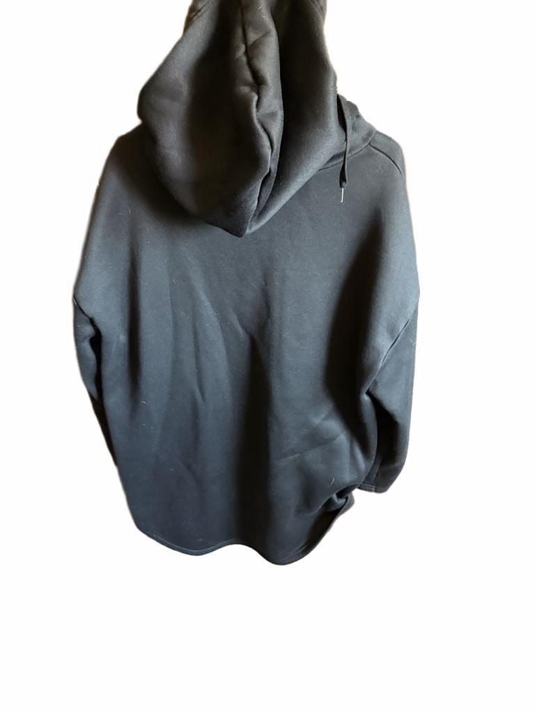 Black Oversized Hoodie Sweatshirt 3