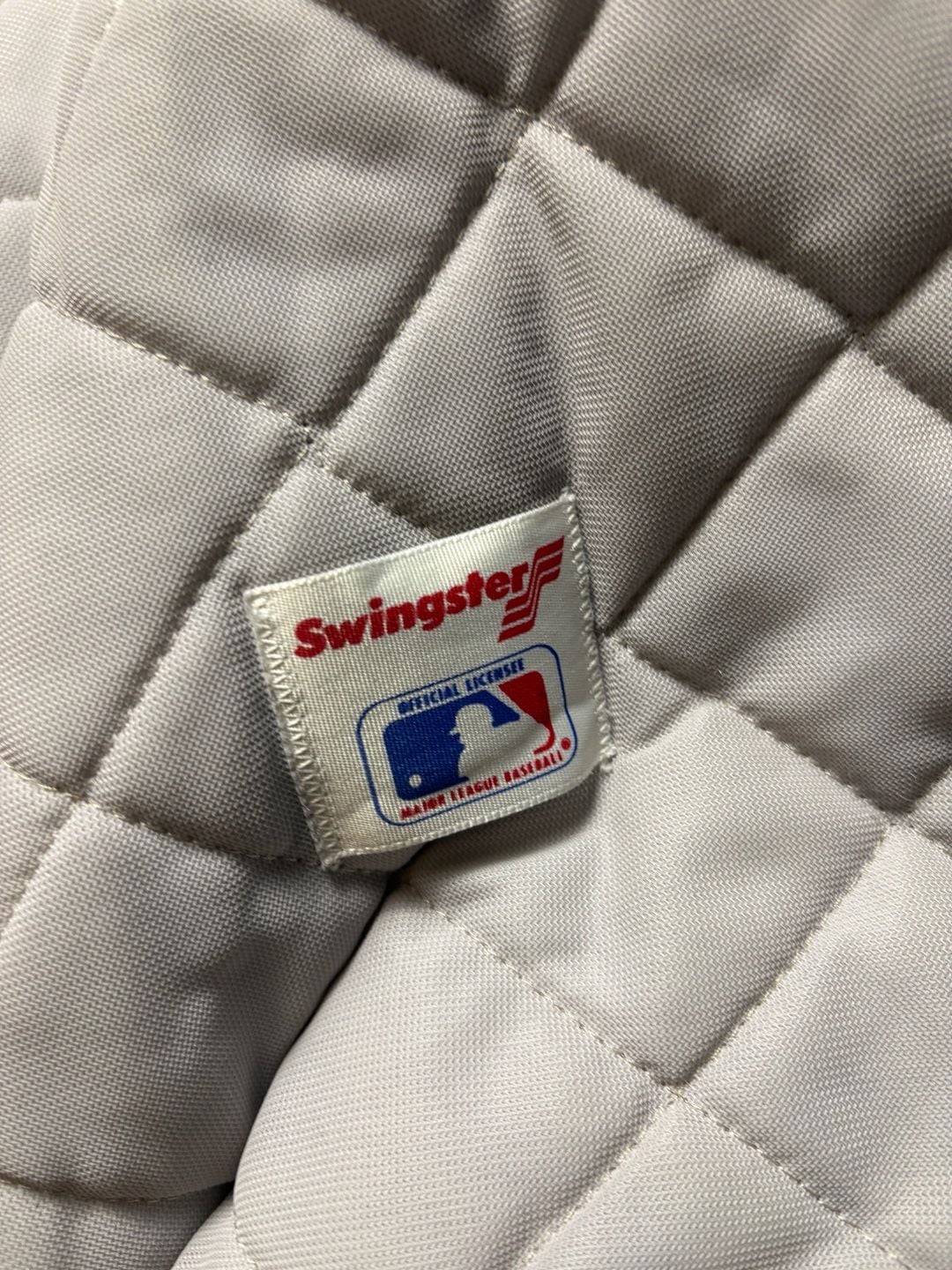 Vintage Swingster New York Yankees Satin Varsity Jacket  Size M Blue MLB 7