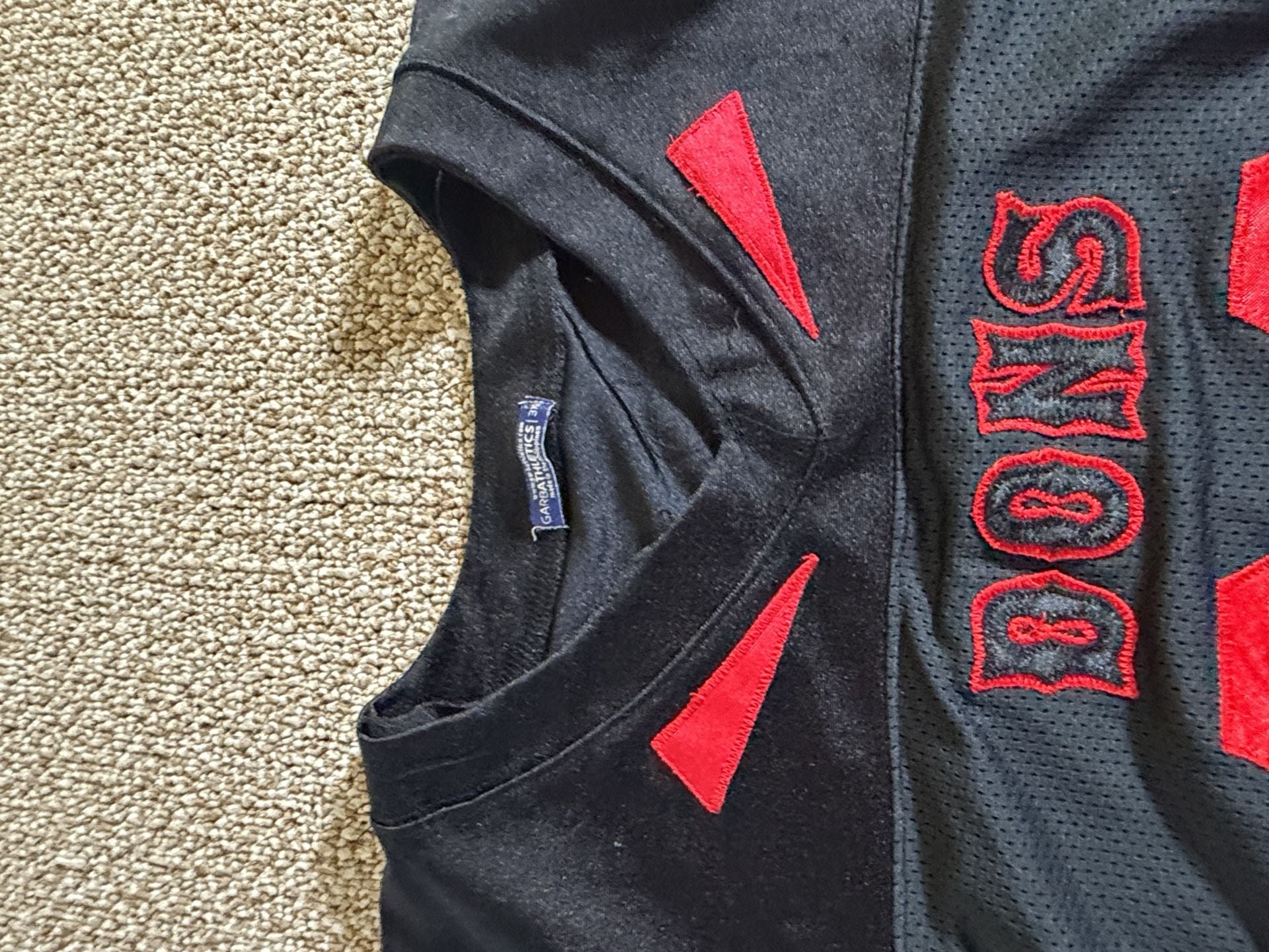 Garb Athletics Dons #73 Football Jersey Size A3XL Black Red 4