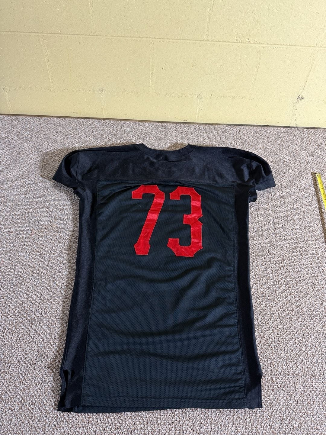 Garb Athletics Dons #73 Football Jersey Size A3XL Black Red 8