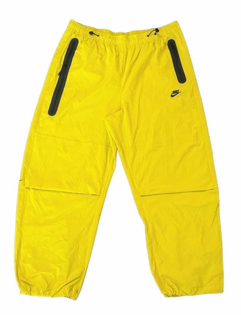 Nike Woven Pants Size XL Yellow Cargo Tech Trackwear 2