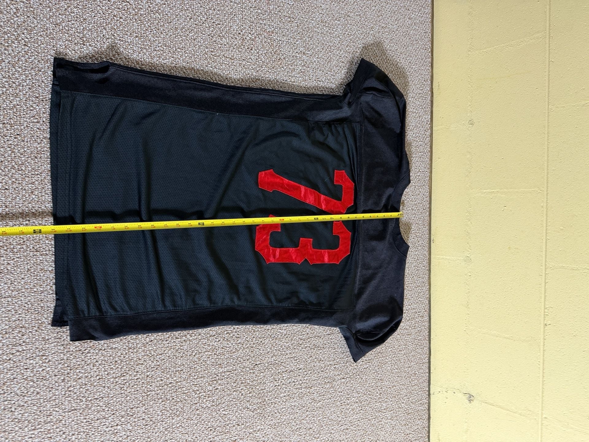 Garb Athletics Dons #73 Football Jersey Size A3XL Black Red 12