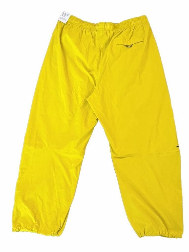 Nike Woven Pants Size XL Yellow Cargo Tech Trackwear 3