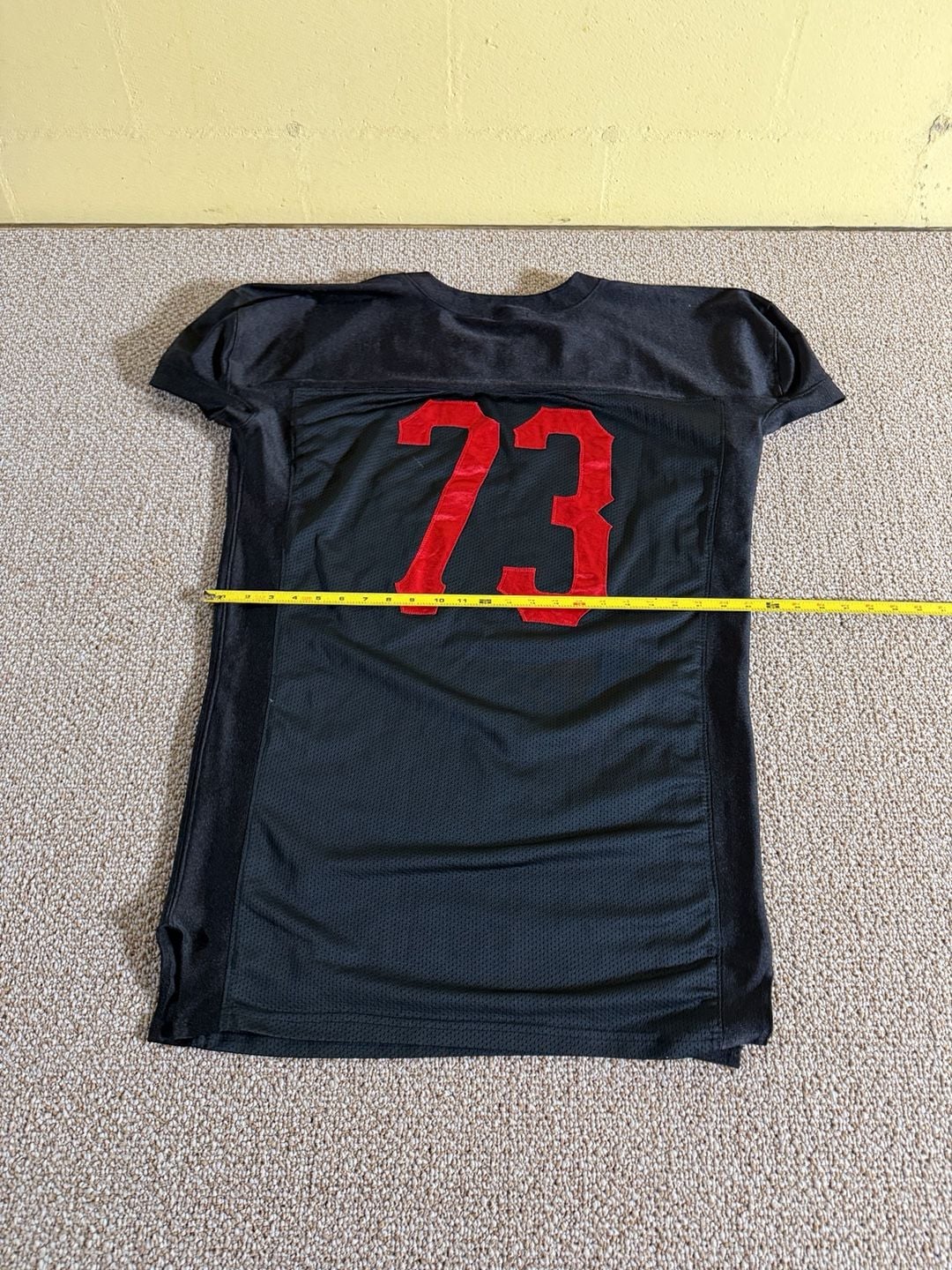 Garb Athletics Dons #73 Football Jersey Size A3XL Black Red 14