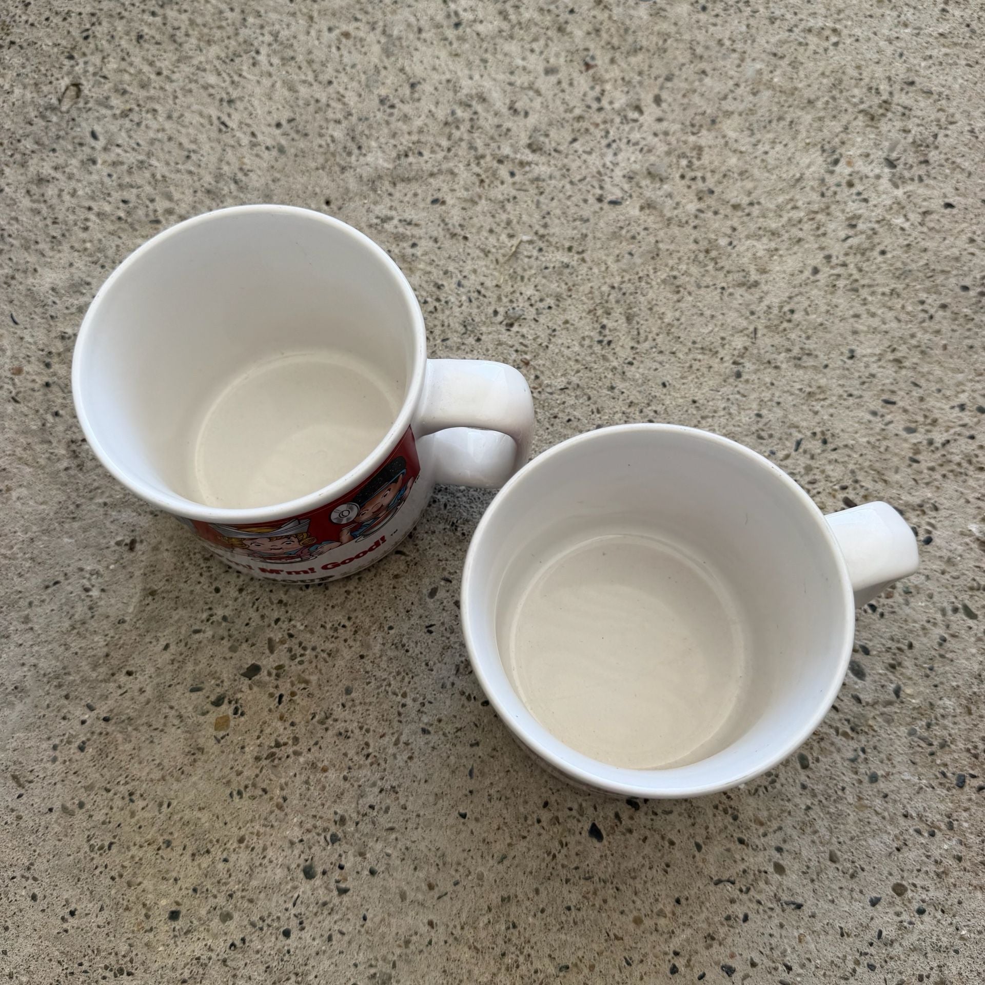 Vintage 90s Campbells Soup Ceramic Coffee Soup Mug Set of 2 Mint Condition 3