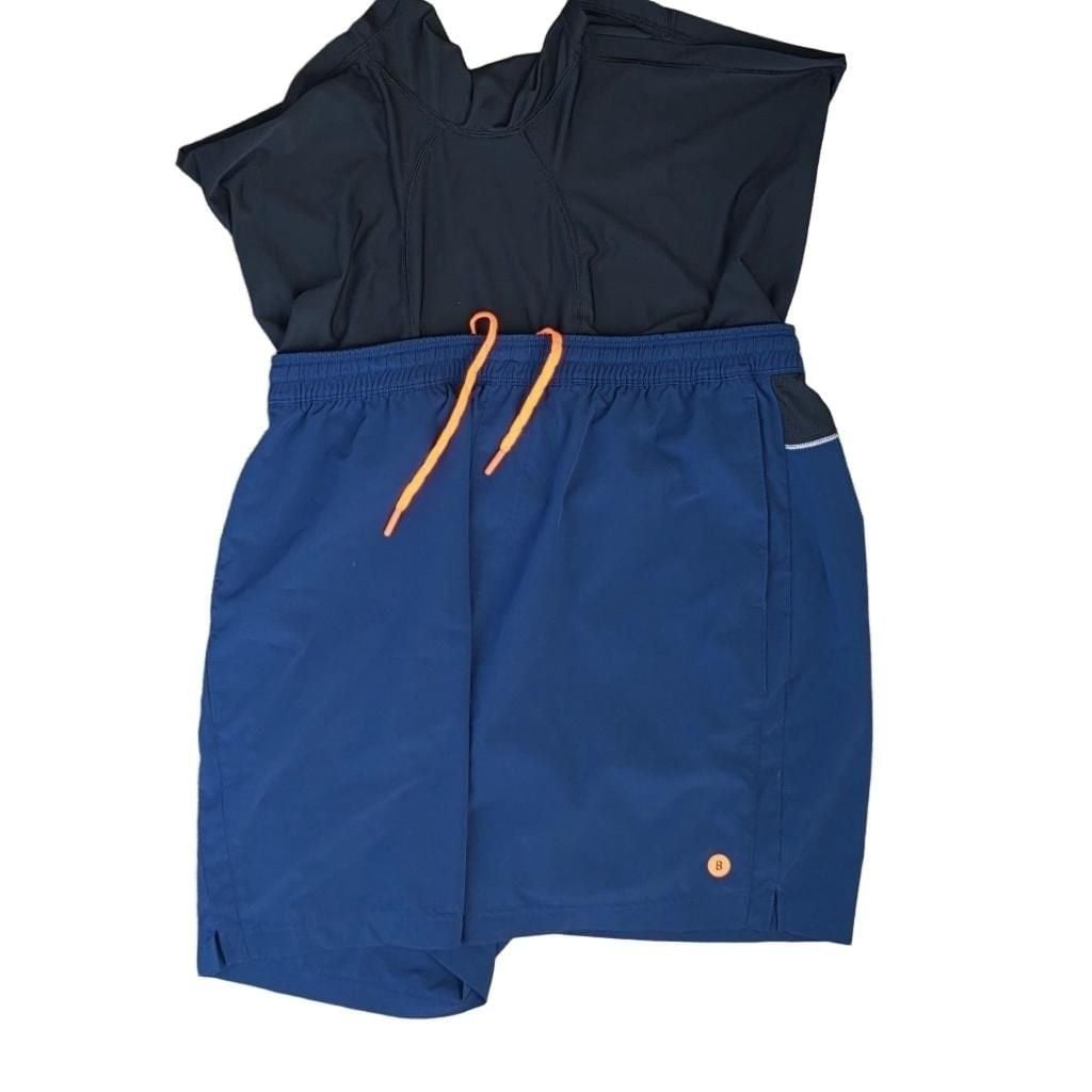 Bonobos Good Sport Shorts Size 33 Blue Athletic Lined 7