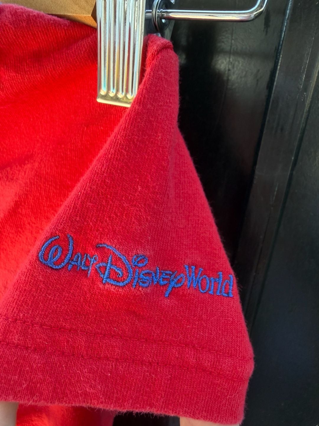 Walt Disney World Mickey Mouse Romper Size 6M Red 4