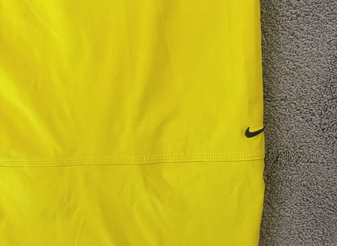 Nike Woven Pants Size XL Yellow Cargo Tech Trackwear 11