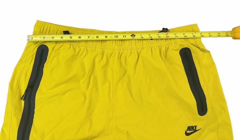 Nike Woven Pants Size XL Yellow Cargo Tech Trackwear 12