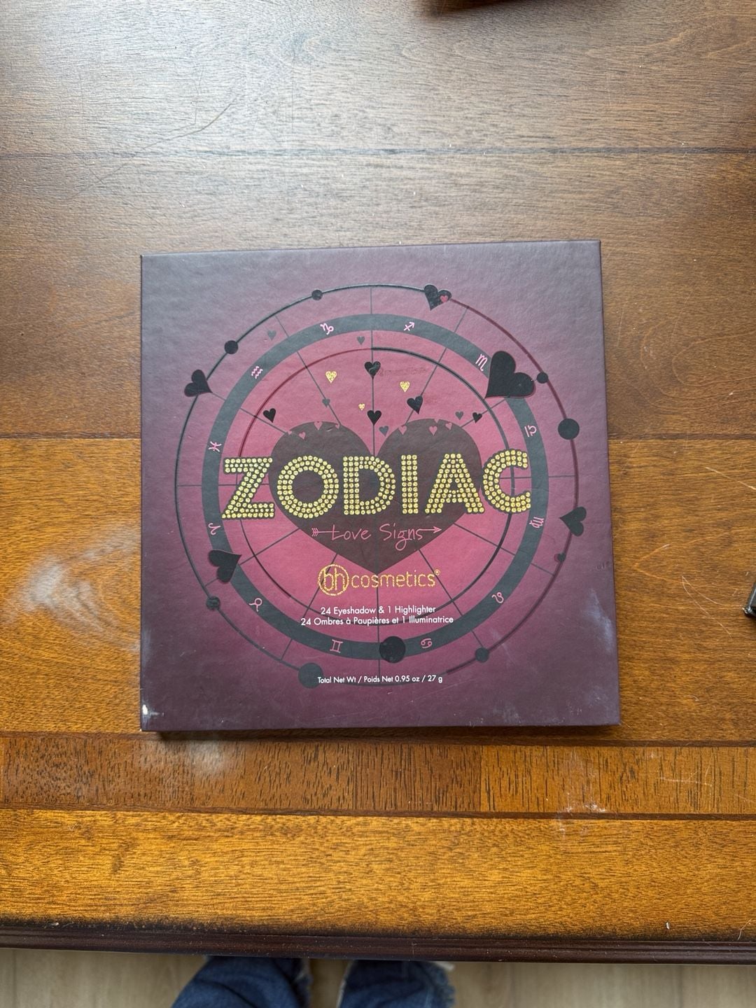 BH Cosmetics Zodiac Love Signs 24 Eyeshadow & 1 Highlighter Palette 1