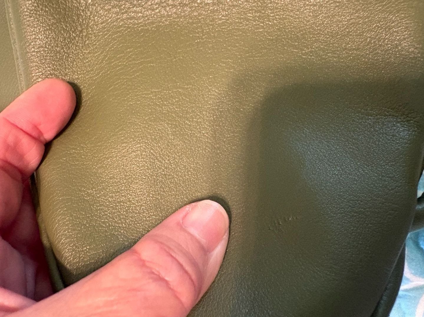 NWOT Treasure & Bond Olive Green Leather Convertible Backpack Purse 8