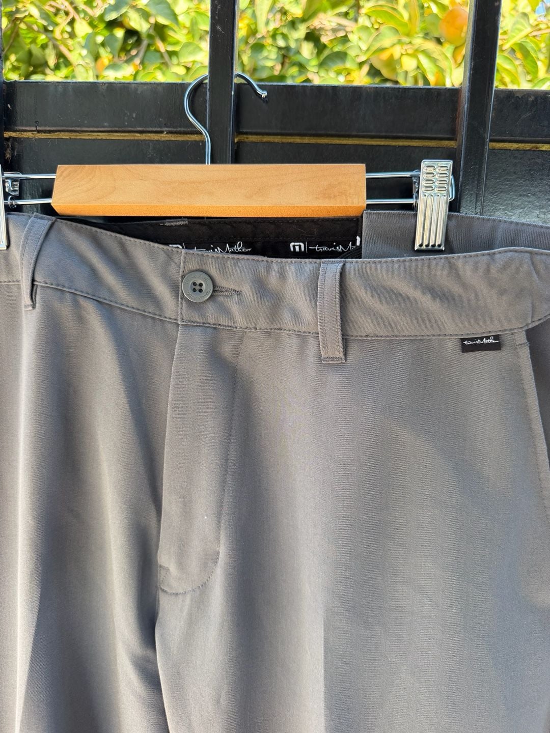 TravisMathew Gray Golf Pants Size 34 4