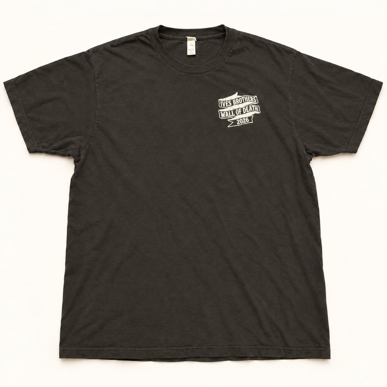 American Apparel Ives Brothers Wall of Death T-Shirt Size XL 2