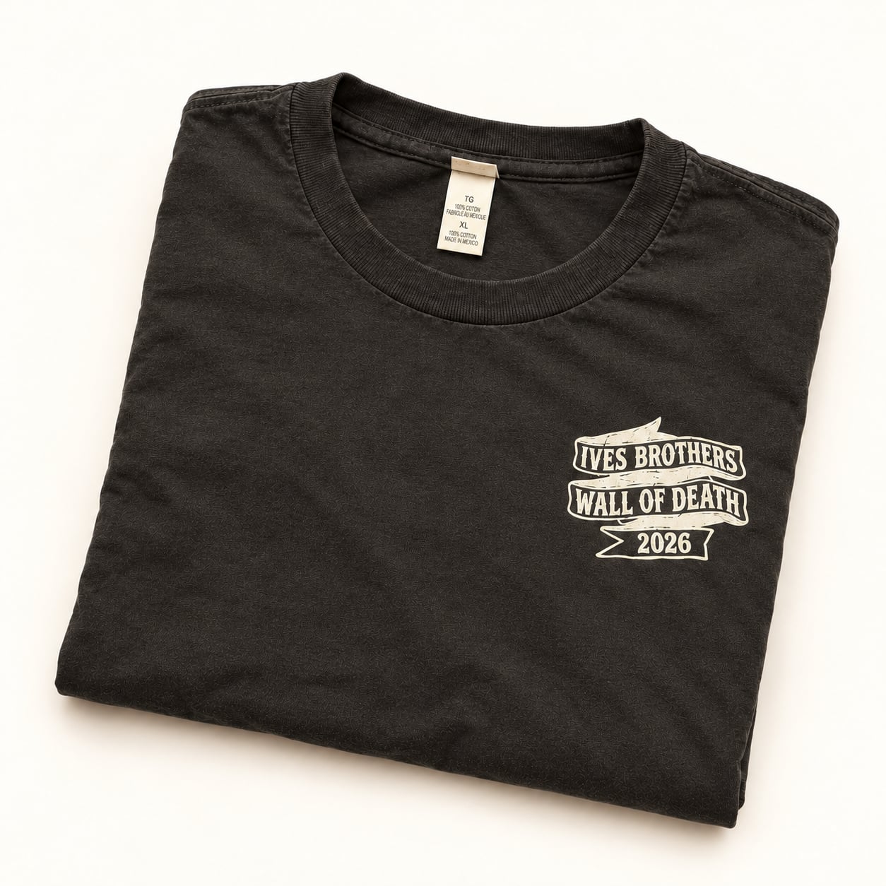 American Apparel Ives Brothers Wall of Death T-Shirt Size XL 5