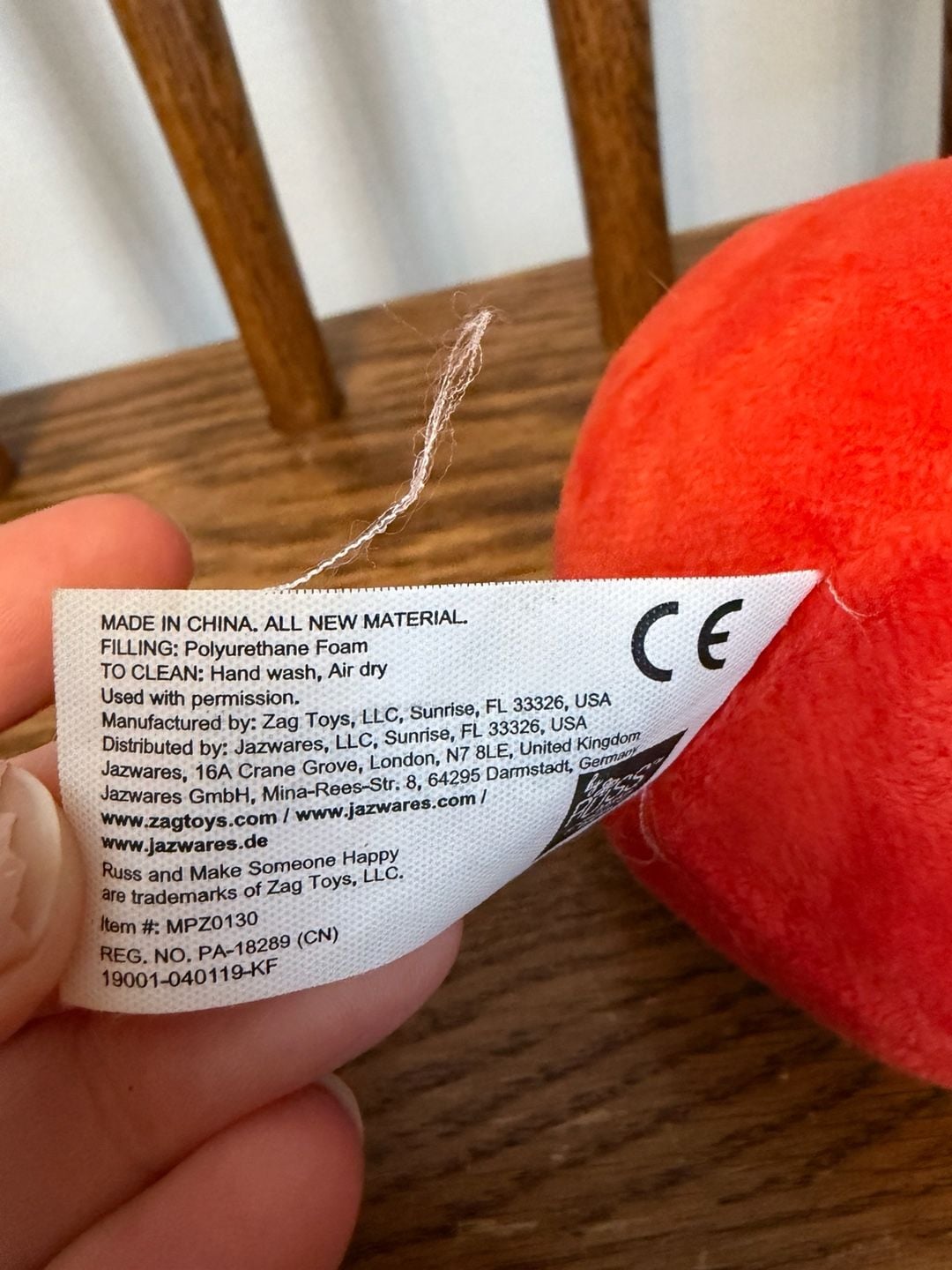 Fortnite Tomatohead Plush Doll 3