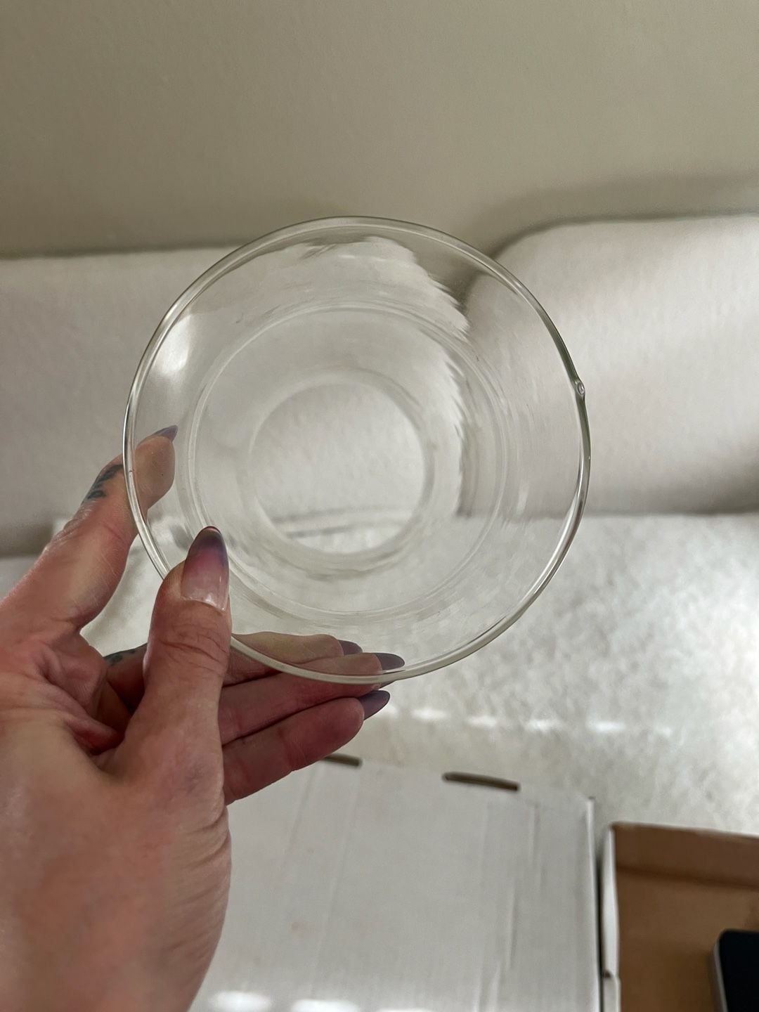 Clear Glass Hurricane Lamp Chimney Shade 2