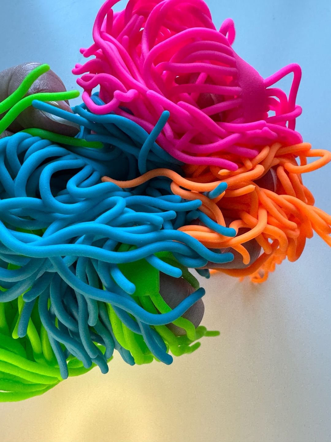 NeeDoh Ramen Squish Toy Neon Assorted Colors 2