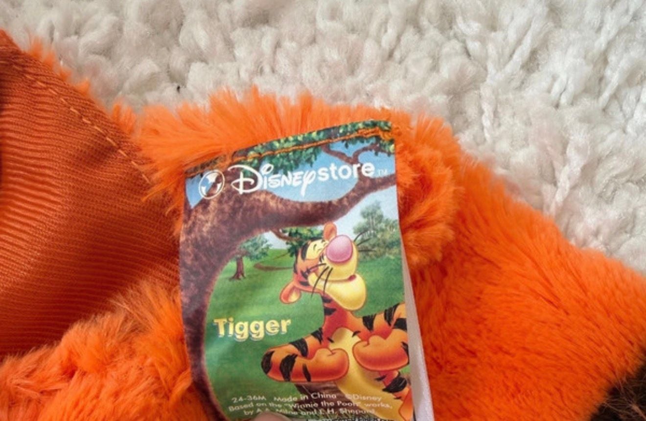 Vintage Disney Store Tigger Costume Set 2