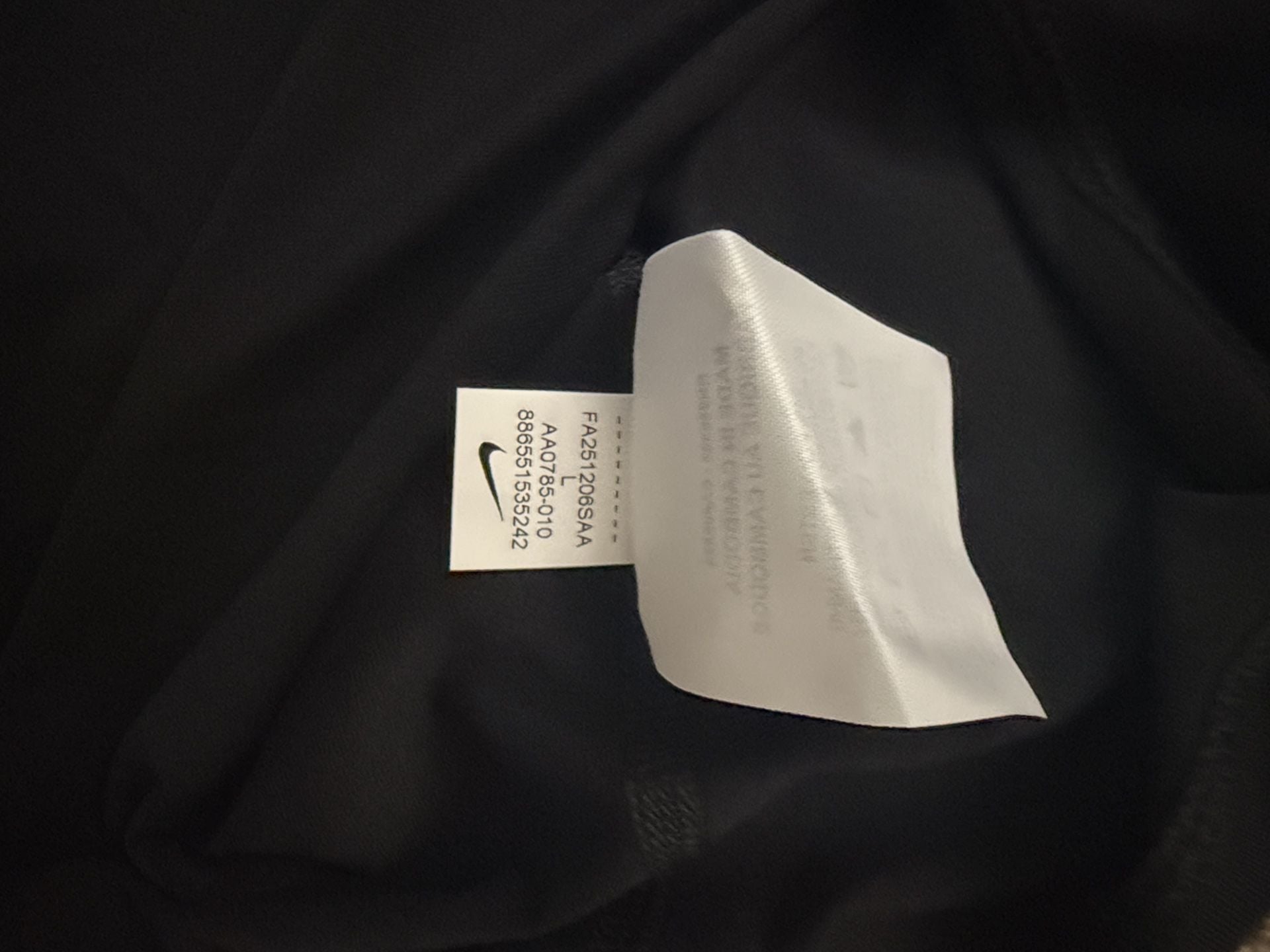 Nike Pro NBA Tank Top Size L Black Athletic Jersey AA0785-010 7