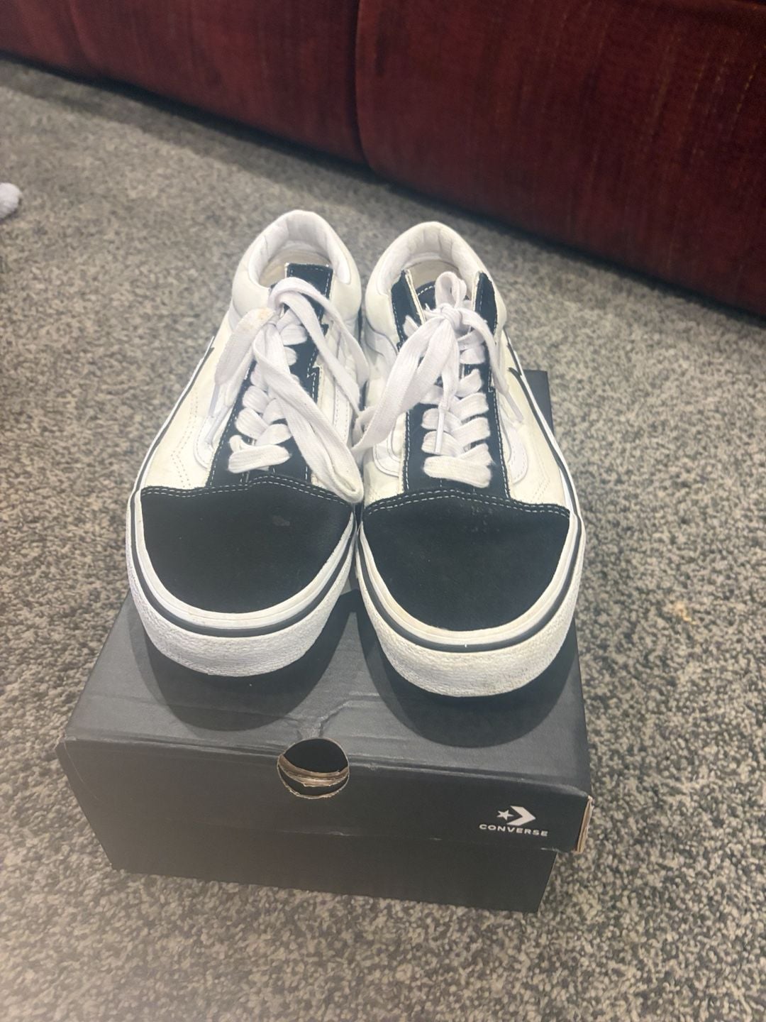 Vans Revenge X Storm Bolt Old Skool Size 10.5 Black White 5
