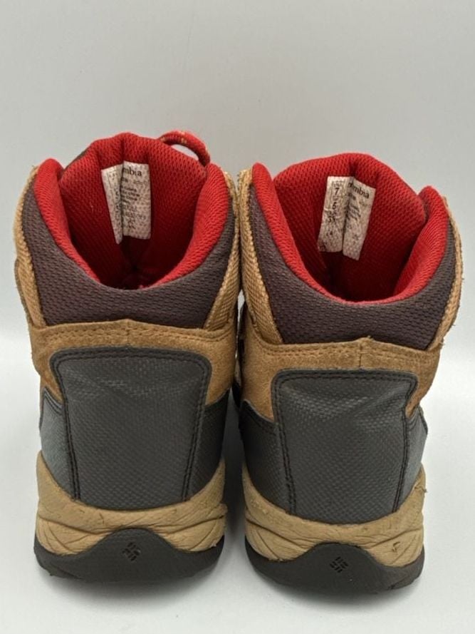 Columbia Hiking Boots Brown Red Waterproof
Size 7
#900 6