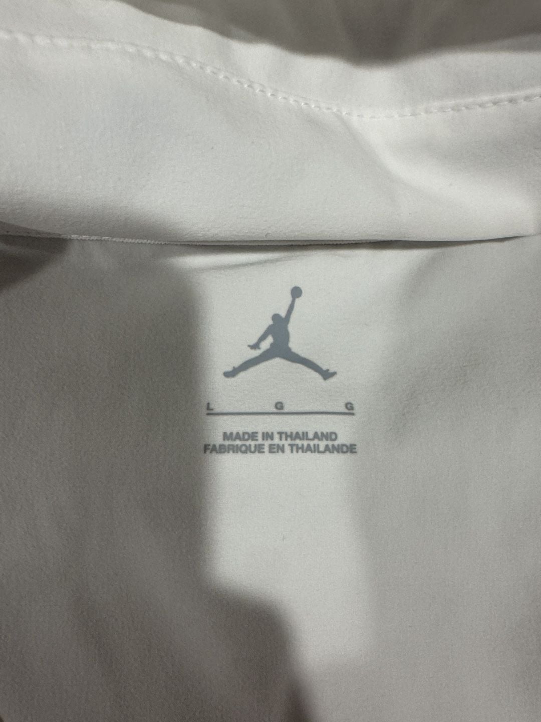 Jordan UNC Tar Heels 1/2 Zip Hoodie Size L White 3