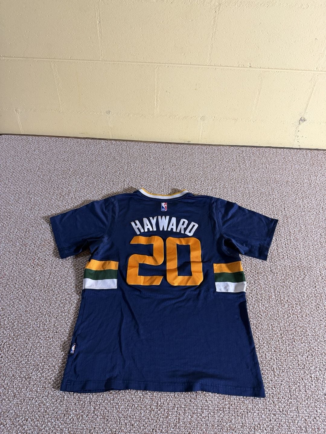 Adidas Utah Jazz Gordon Hayward 20 Swingman Jersey Size M Blue 10