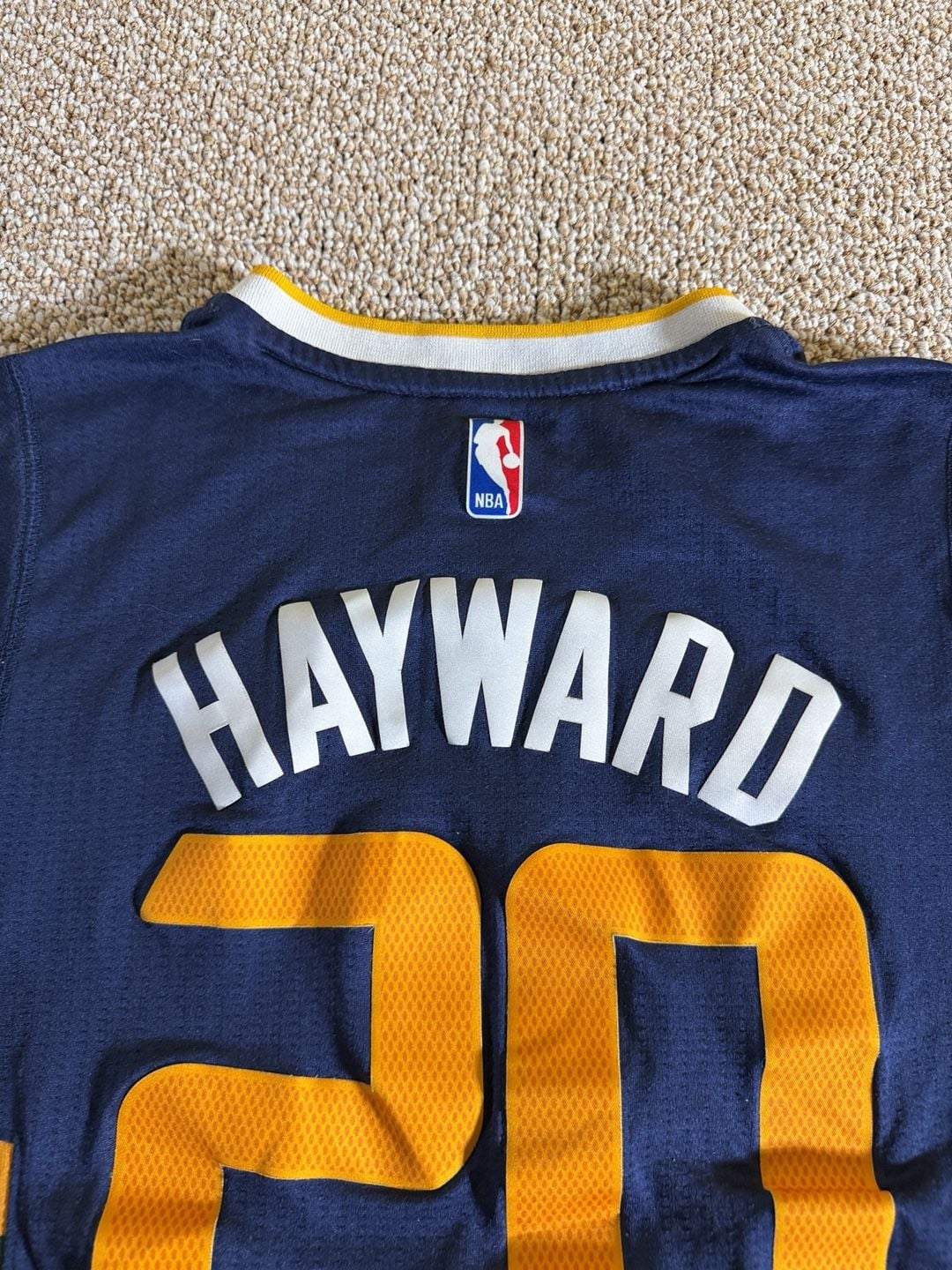 Adidas Utah Jazz Gordon Hayward 20 Swingman Jersey Size M Blue 12