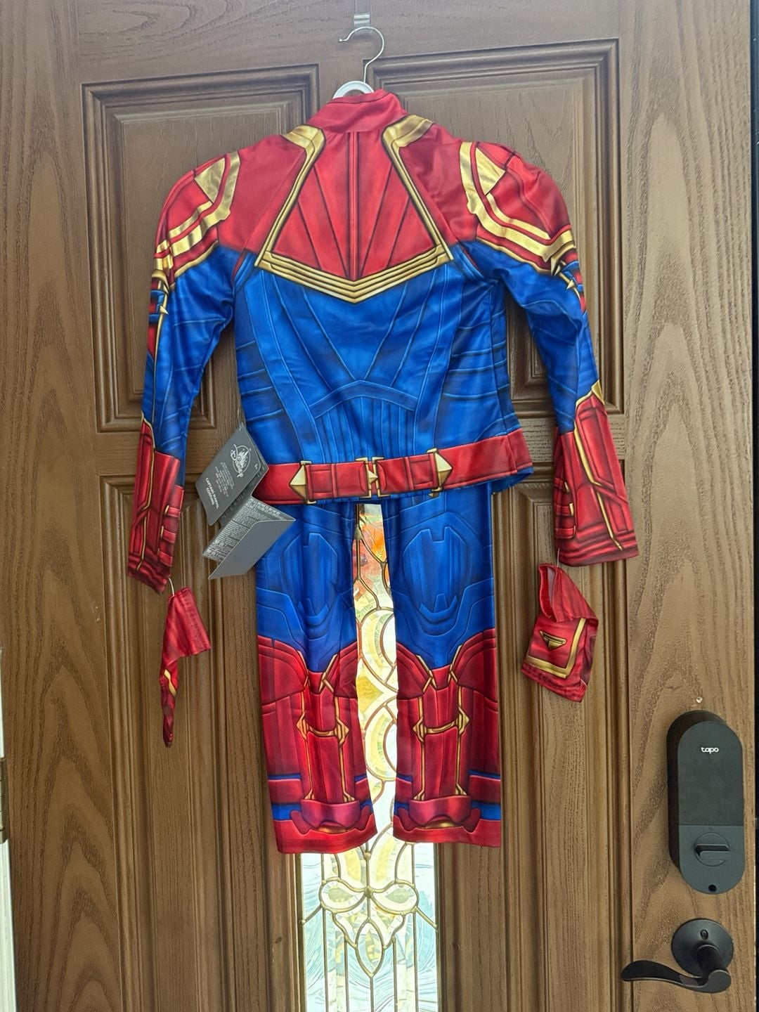 Disney Captain Marvel Costume Size 7/8 NWT 4