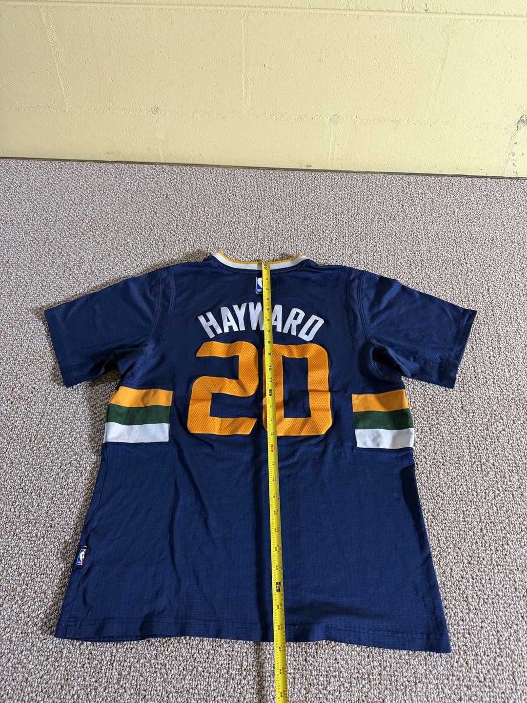 Adidas Utah Jazz Gordon Hayward 20 Swingman Jersey Size M Blue 13
