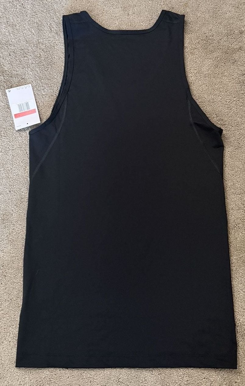 Nike Pro NBA Tank Top Size L Black Athletic Jersey AA0785-010 8