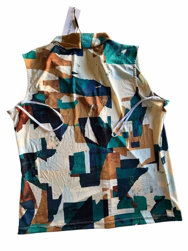 Calvin Klein Sleeveless Top Size Petite 6