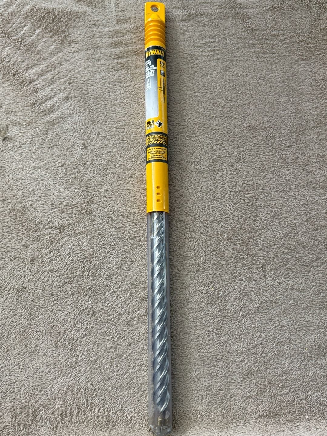 Dewalt SDS Max Rotary Hammer Drill Bit 7/8" x 21-1/2" DW5816 3