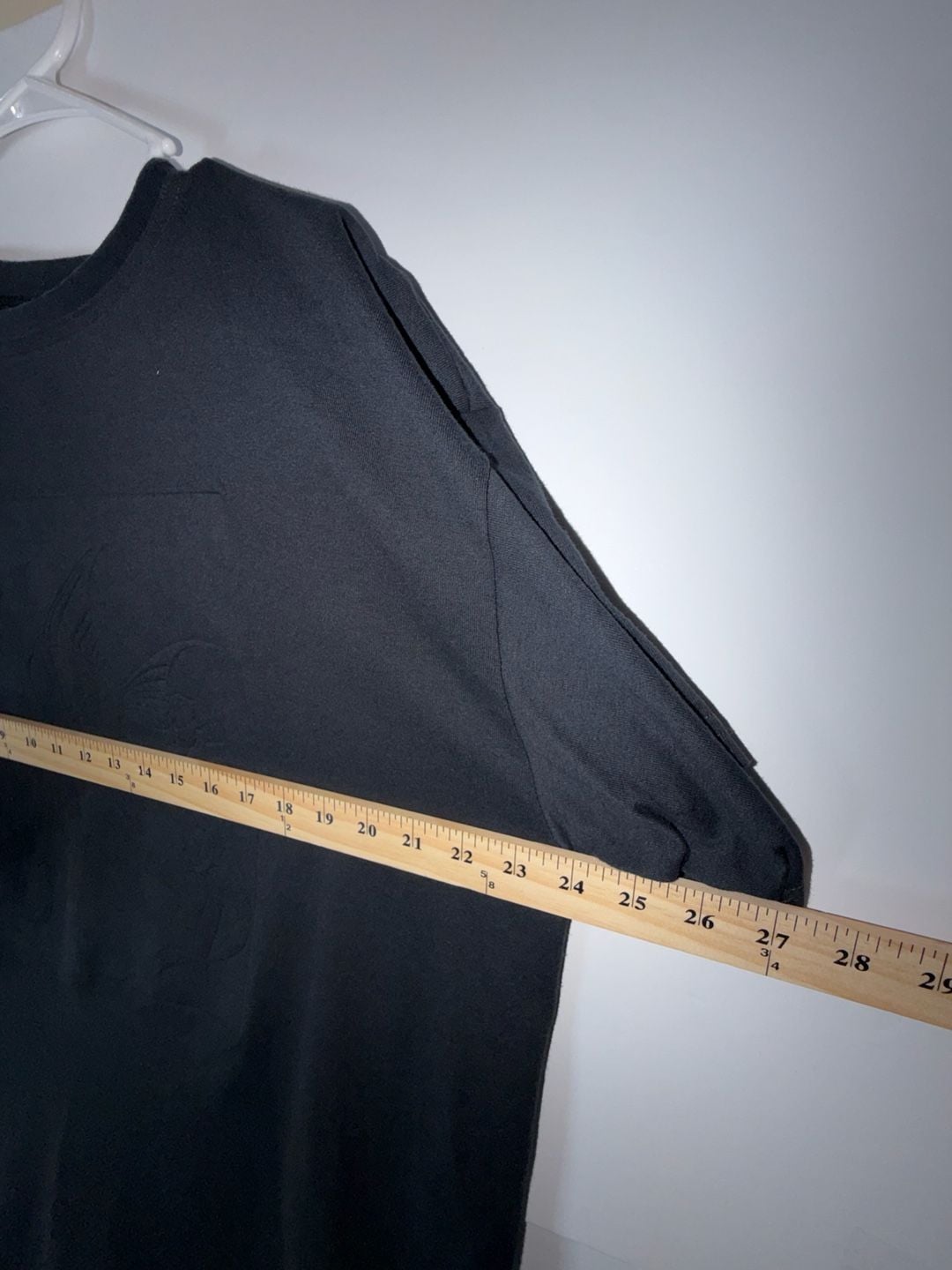 Vintage 90s K&G Sportswear Black Tonal Graphic Tee – Padded Shoulders – One Size 5