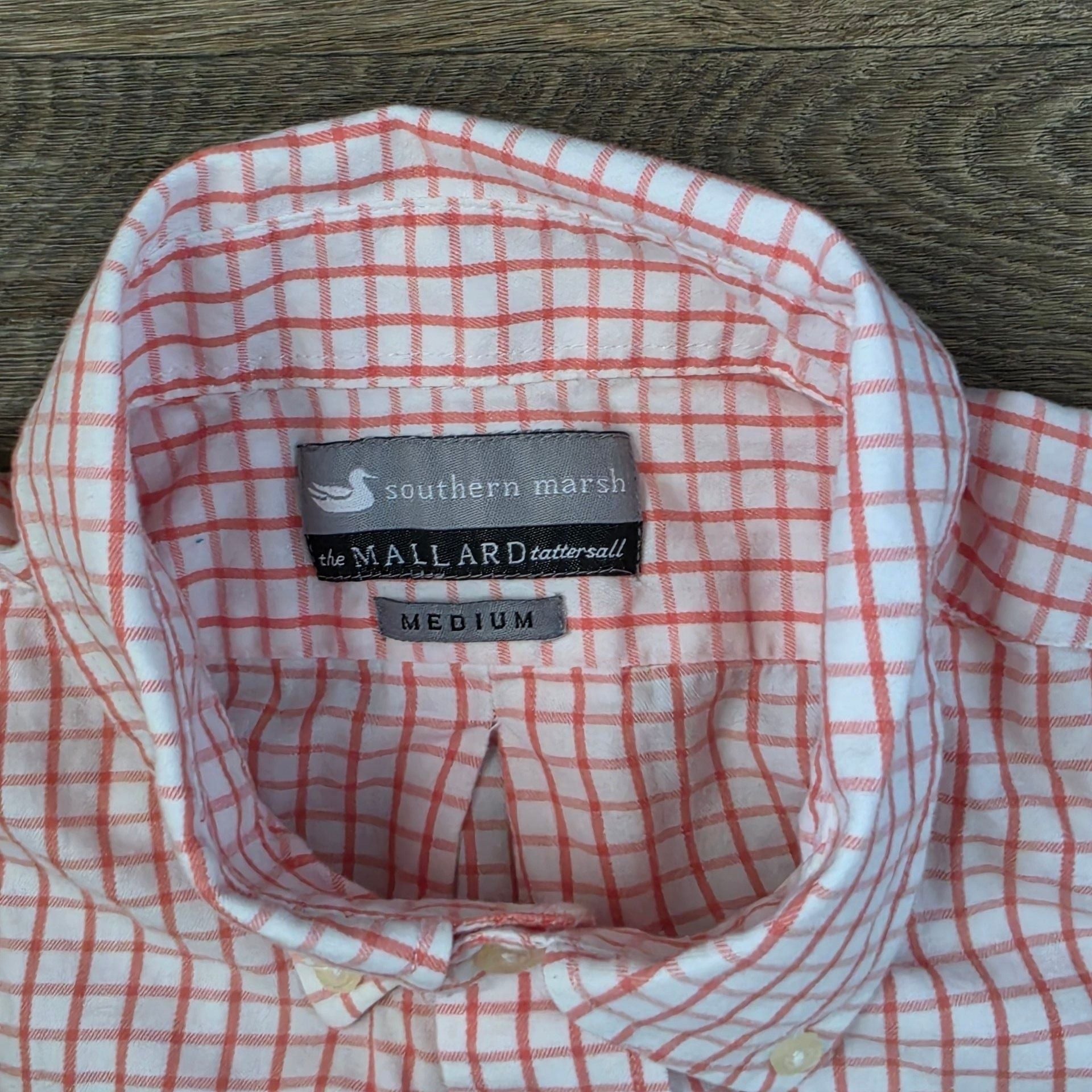 Southern Marsh The Mallard Tattershall Button Down Shirt Size Medium 7
