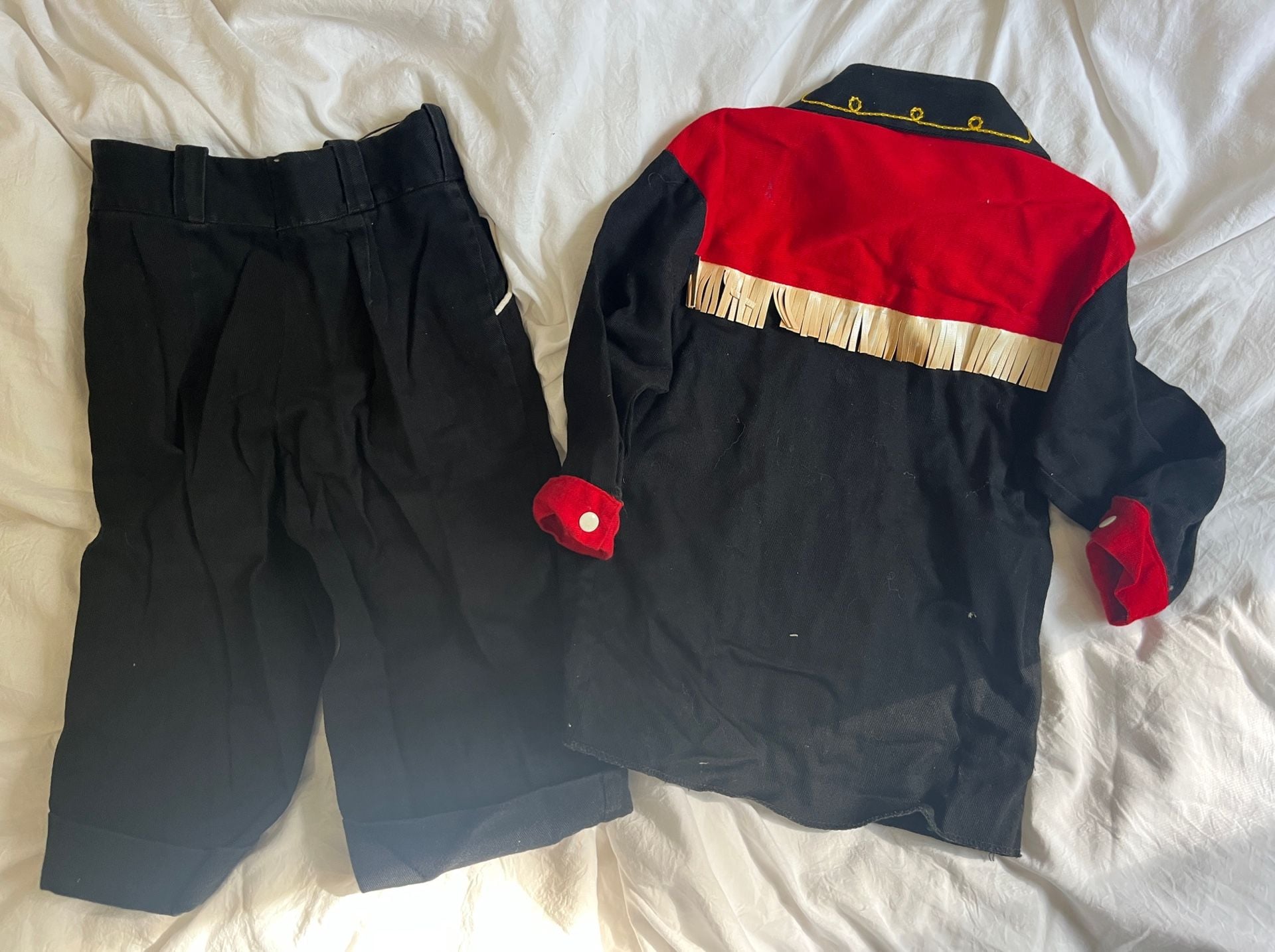 Vintage Hoppy Topper Western Wear Matching Shirt And Pants Set 2