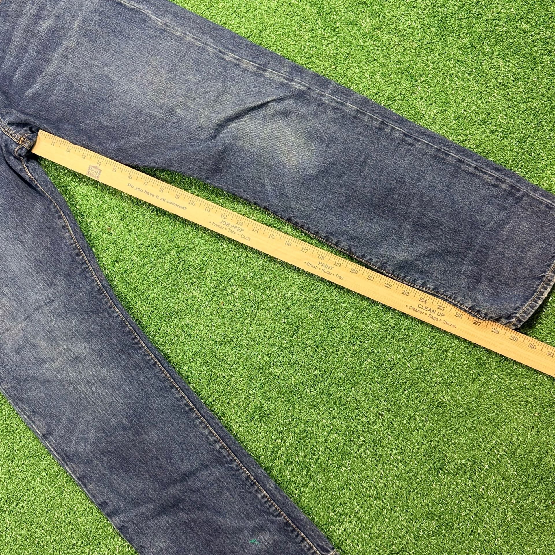 Polo Ralph Lauren Authentic Dungarees Jeans 33x32 Straight Blue 8