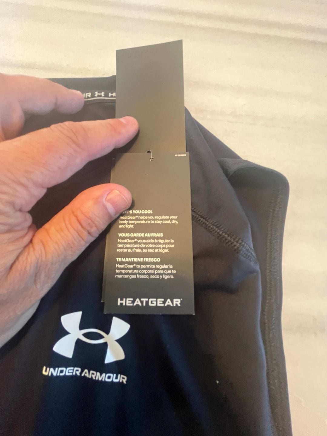 Under Armour HeatGear Armour Comp SL Size L Black Compression Tank Top 7