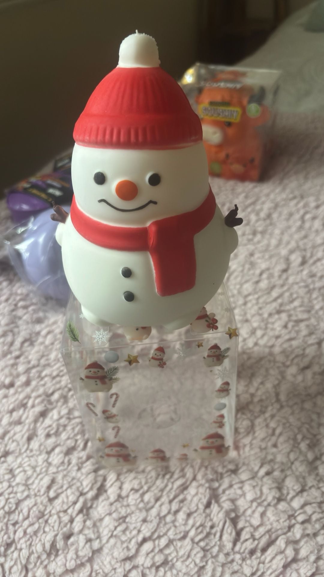 Squeezy Snowman Merry Christmas Squeeze Toy 2