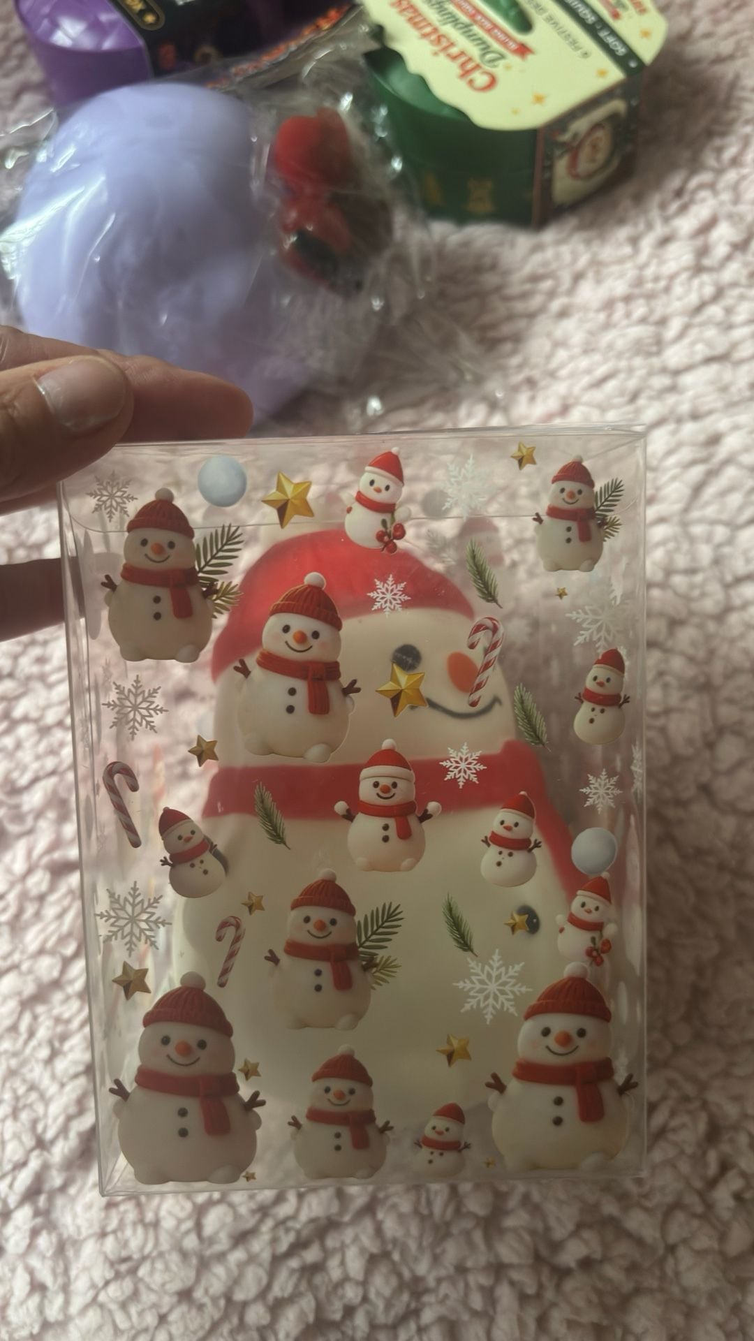 Squeezy Snowman Merry Christmas Squeeze Toy 4