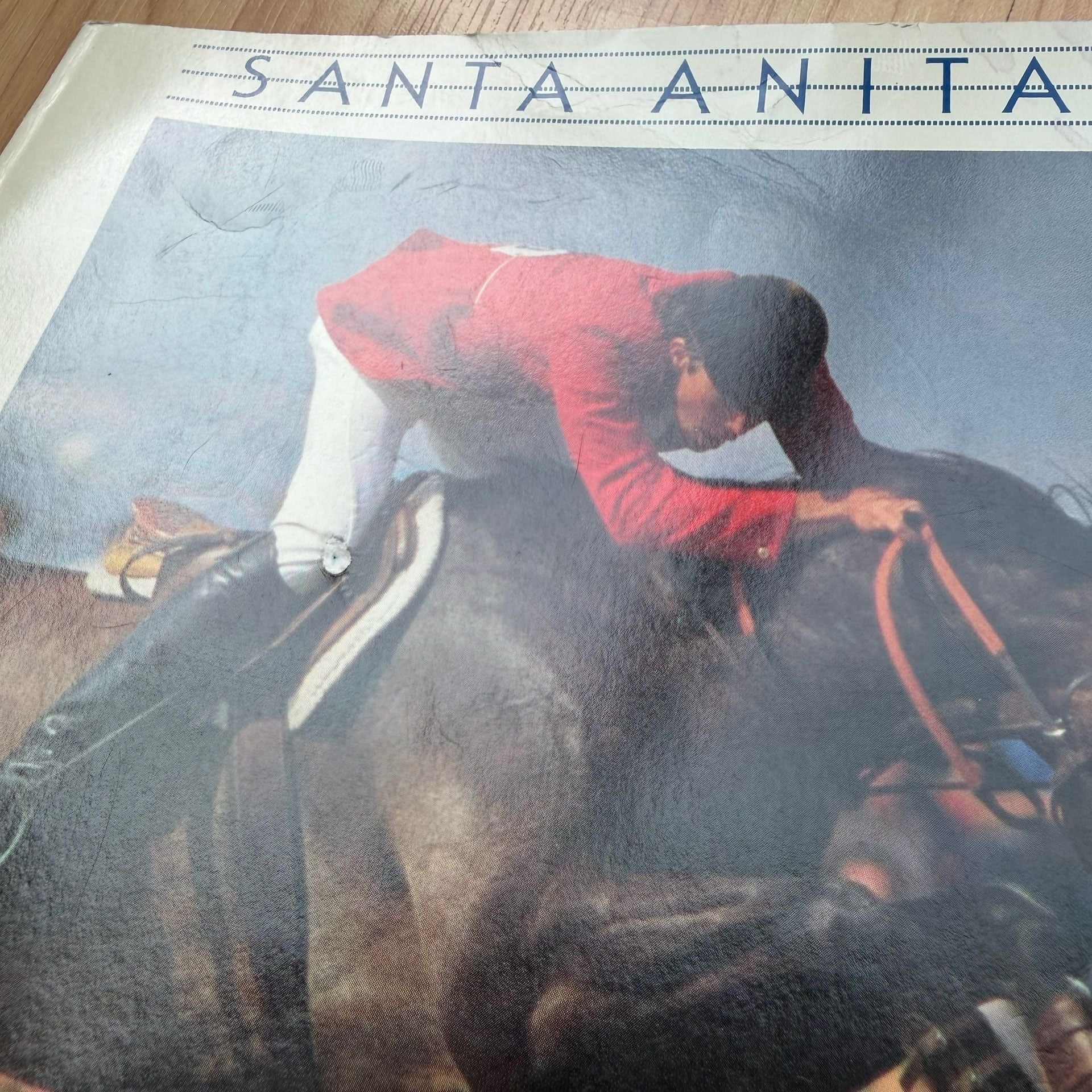 Santa Anita 1984 Site of the Equestrian Sports July 28 - August 12 Book Rare 7